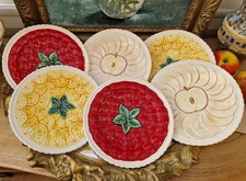 6 ASSIETTES NEUVES DESSERT