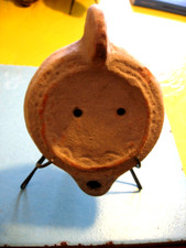 LAMPE A HUILE ROMAINE A DECOR