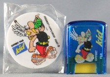 Asterix - Eraser & Pencil Cutter School Set - Advertising Kid 1994/95