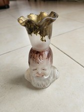 Legras vase with child's head