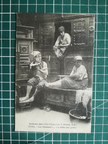 Sk227 cpa circa - 1917, folklore