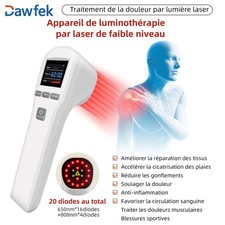 Lampe Infrarouge Thérapeutique 808nm Laser Thérapie Chronique Main Soulagement