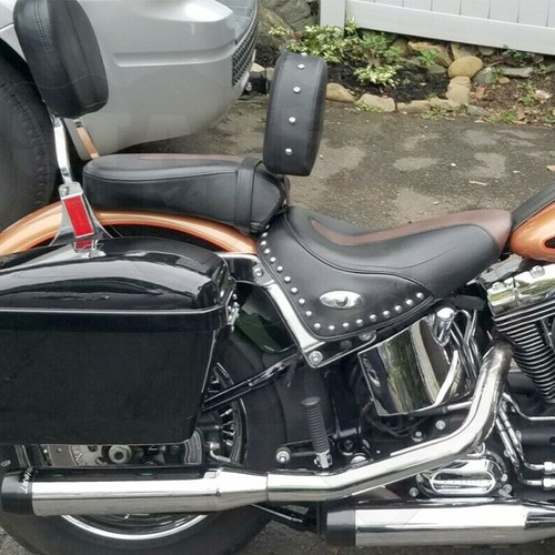 Black studded driver backrest - studded,