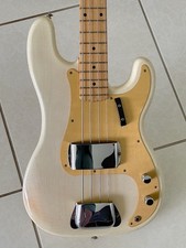 1958 Fender Precision Bass fact.see-thru Blonde Gold'gard a near mint original !