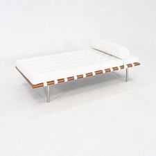 2005 Mies van der Rohe for Knoll Barcelona Daybed in Spinneybeck Espana Leather