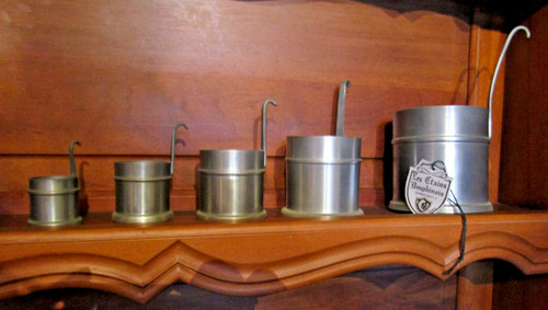 Lot mesures en - en, étain