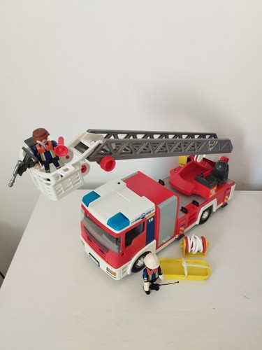 Playmobil camion pompier avec - pompier,
