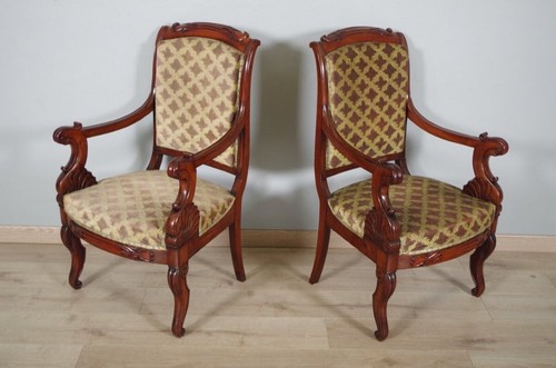 Paire fauteuils - de,