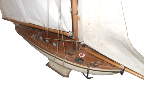 Voilier borda voiles - ,