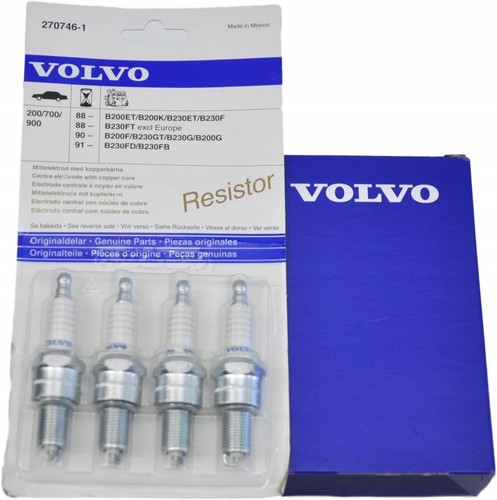 Original volvo spark plug - 4x,