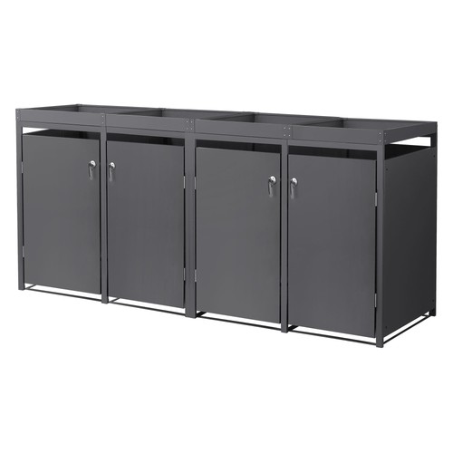 Habillage poubelles avec - de,