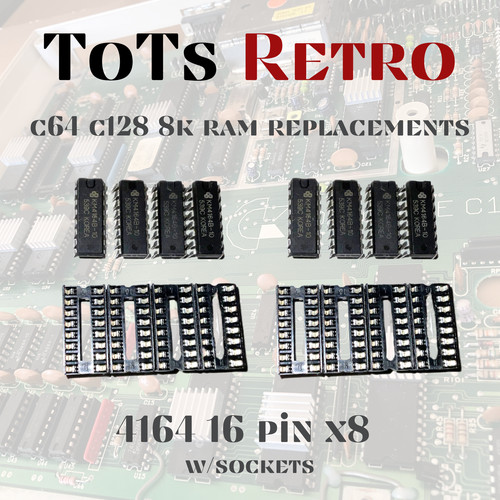Commodore 64c 128 - 64/64c/128/128d, ram