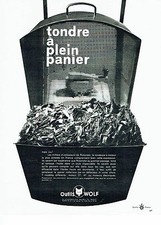 1969 ADVERTISING 126 ADVERTISING Wolf Tools the Rotondor Mower