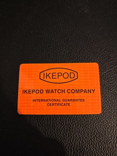 Ikepod watch company - ikepod,