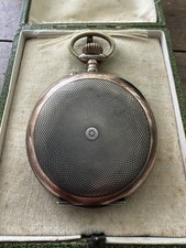 RARE FREYA Pocket Watch Silver