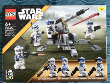 BOITE LEGO SET VAISSEAU STAR WARS 75345 501 E CLONE TROOPERS BATTLE PACK