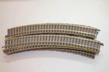lot de 10 rails courbes fleischmann profi HO  ref 6120