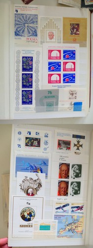 Pologne collection blocs en - pologne,