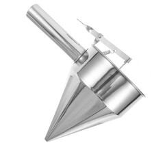  Entonnoir Inox A Piston Dispensateur De Mélange Crêpes Équipement Boulangerie