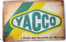 PLAQUE METAL VINTAGE 20X30