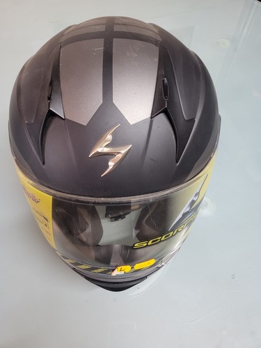 Scorpion casque moto noir - casque,