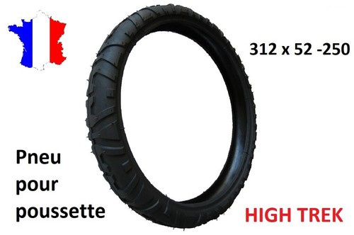 Pneu 312x52 250 pour poussette - 312x52-250,