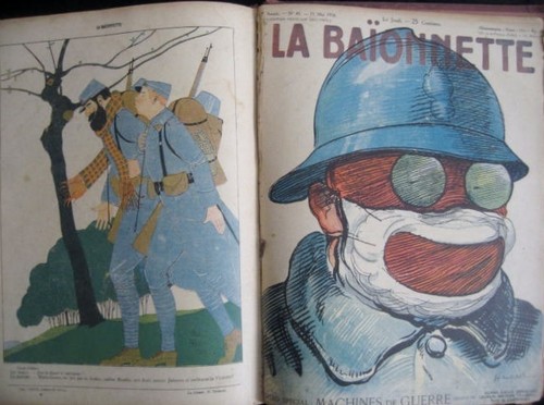 Reliure baïonnette 1915 - la,