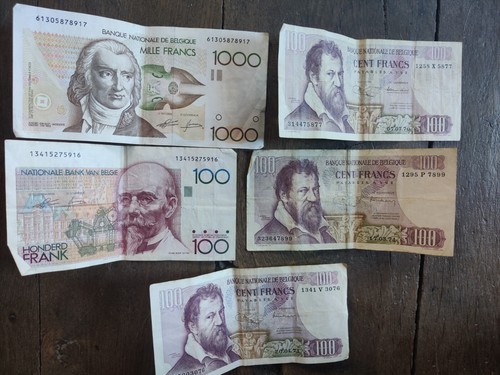 1000 francs belge - francs, 4