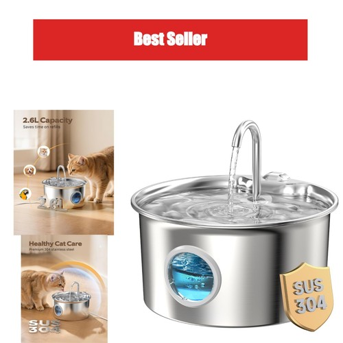 Fontaine eau pour chat en - chat,