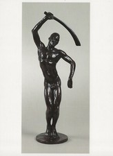 Postcard Richmond Barthe "Feral Benga..." 1999 African-American Artist MINT