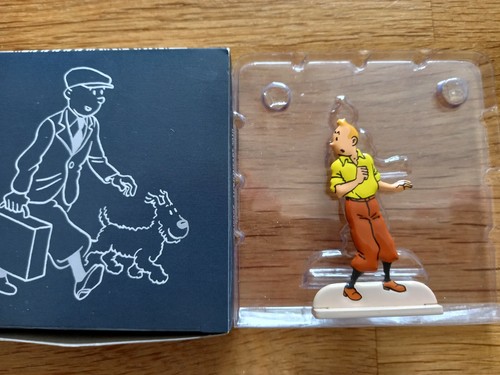 Figurine tintin métal - tintin, "