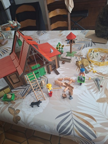 Playmobil ferme vintage set - playmobil,