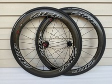 Zipp 404/303 Firecrest Road Bike Rim Brake Carbon Clincher Wheelset w/tires. 11s