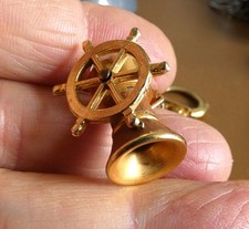 Ancien porte clé Roue Bateau