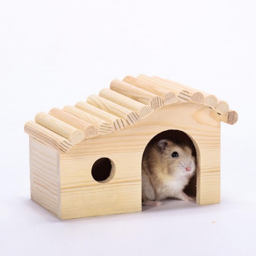 Maison bois pour hamster - bois,