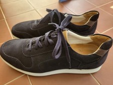 bexley chaussure sneakers homme 43 velours bleu tres bon etat