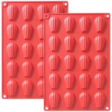 2 Pièces Moule a Madeleine