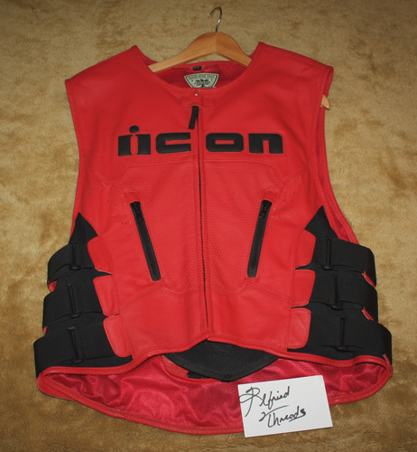 Rare red leather icon - rare!,