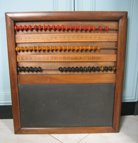 Ancien boulier compteur - ancien,
