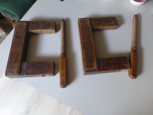 Paire ancien serre joint - paire,