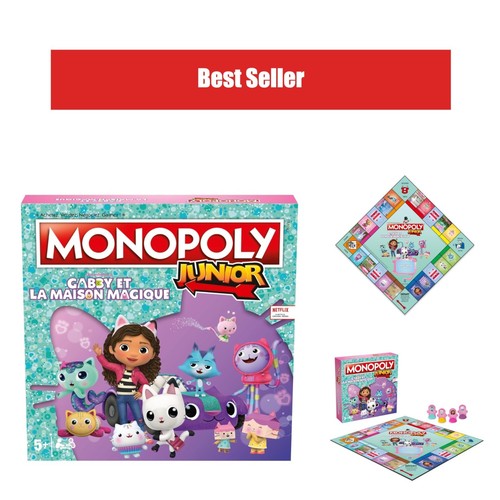 Monopoly junior gabby - monopoly, et