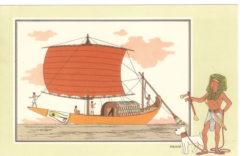 Herge grande carte - herge, bd