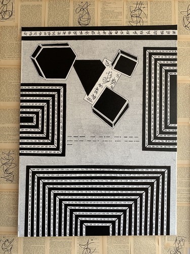 Tableau noir blanc - tableau, /