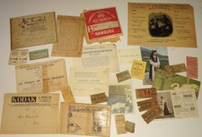 1910 Ephemera from Europe Trip