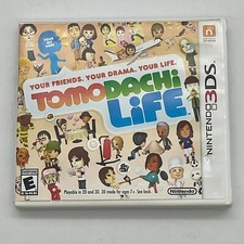 Tomodachi Life (Nintendo 3DS) Original Case, Manual & Inserts Only