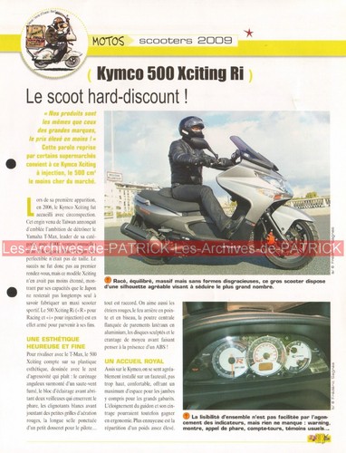 Scooter kymco 500 xciting - scooter,