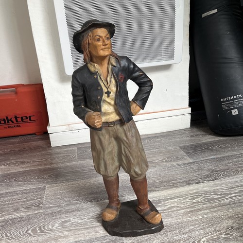 Statuette homme debout - statuette,