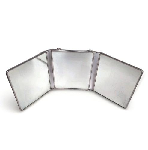 Ancien grand miroir - ancien, barbier