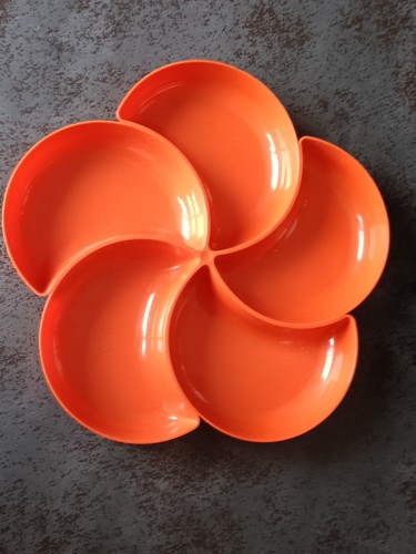 Plat apéritif plastique - en,