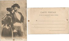 LOT 2 CPA Cirque Deux Espagnols tenue cheval COSTUME  .. THE TRAPNELL FAMILY 455